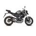Celoten izpušni sistem 1x1 MIVV GP Y.047.LXBC Black with carbon cap