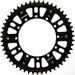 Rear sprocket SUPERSPROX STEALTH RST-460:51-BLK črna 51T, 520