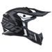Motocross Helmet CASSIDA Cross Pro II Contra matt grey/ black/ white XS