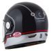 Integralna čelada CASSIDA Fibre Jawa Sport black/ silver/ red M