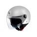 Jet čelada MT Helmets STREET S SOLID A0 GLOSS WHITE XXL