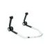 Universal rear stand LV8 E620LG.KW with rubber cursors black/white