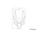 Windshield PUIG NEW. GEN TOURING 20619W clear