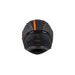 Integralna čelada CASSIDA INTEGRAL 3.0 TURBOHEAD black matt/ orange/ blue (gulf style) XL