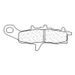 Zavorne obloge CL BRAKES 2750 MX10 (XC7)