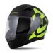 Integralna čelada CASSIDA Orbit Grind black matt, yellow fluo XL
