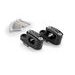 Risers PUIG PULLBACK 22360N črna height 25mm, d 29mm, back 16mm