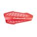 Handguard POLISPORT MX FORCE 8308700007 with universal handlebar mounting kit Red CR04