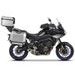 Komplet aluminijastih kovčkov z nosilci in ploščo SHAD TERRA, 37L zadnji kovček in 47L stranski kovčki SHAD YAMAHA MT-09 Tracer / Tracer 900