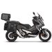 Complete set of SHAD TERRA TR40 adventure saddlebags and SHAD TERRA BLACK aluminium 48L topcase, including mounting kit SHAD HONDA X-ADV 750