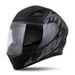 Integralna čelada CASSIDA Orbit Strix black matt, gray XL