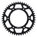 Rear ALU sprocket SUPERSPROX RAL-210:48-BLK črna 48T, 520