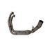 Decat pipe GPR CO.HU.29.DEC Brushed Stainless steel