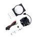Radiator cooling fan and mounting kit SPAL EP-RFS-PLS14-TE with thermoswitch