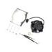 Radiator cooling fan and mounting kit SPAL EP-RFS-MTB24+1TEB with thermoswitch