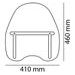 Windshield PUIG DAYTONA IV 2003W prozorna Univerzalen