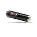 Dušilec (lonec) MIVV OVAL Y.073.LVC Black stainless steel / carbon cap