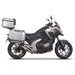 Komplet aluminijastih kovčkov z nosilci in ploščo SHAD TERRA, 48L zadnji kovček in 36L stranski kovčki SHAD HONDA NC 750 X 2021-