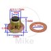 Magnetic oil drain plug JMP M16X1.50 with washer