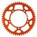 Rear ALU sprocket SUPERSPROX RAL-4:50-ORG oranžna 50T, 420
