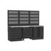 Workbench LV8 EVS24-04X with stainless steel top