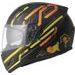 Integralna čelada GMS HEXAGO ZG12501 graphic yellow - orange L
