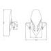 Windshield PUIG V-TECH LINE TOURING 3757W prozorna