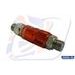 Quick release inline coupling Venhill 3/518TI 1/8TH BSP titanium