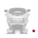 Lower deflectors PUIG 22671R rdeč