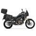 Complete set of SHAD TERRA TR40 adventure saddlebags and SHAD TERRA BLACK aluminium 48L topcase, including mounting kit SHAD HONDA CRF 1000 Africa Twin