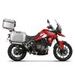 Komplet aluminijastih kovčkov z nosilci in ploščo SHAD TERRA, 48L zadnji kovček in 36L/47L stranski kovčki SHAD TRIUMPH Tiger 900