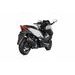 Dušilec (lonec) MIVV MOVER MV.HO.0004.LV Black Stainless Steel for HONDA Forza 350 (2022-2024); HONDA SH 350 (2022-2024); HONDA ADV 350 (2022-2024)