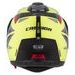 Motocross Helmet CASSIDA TOUR 2.0 X-TRA yellow fluo/black/red/gray/black matt peak M