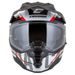 Motocross Helmet CASSIDA ROAD RUNNER TechniX white/ black/ red/ grey/ black matt peak S