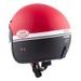 Jet čelada CASSIDA OXYGEN JAWA OHC red matt / black / white XL