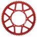 Aluminijasti zadnji verižnik (zobnik) SUPERSPROX RAL-1133:65-RED rdeč