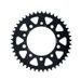 Aluminijasti zadnji verižnik (zobnik) SUPERSPROX RAL-1304:45-BLK črna 45T, 525