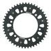Rear sprocket SUPERSPROX STEALTH RST-1307:48-BLK črna 48T, 525