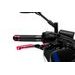 Brake lever without adapter PUIG 3.0 14RNR raztegljiva poklopna (extendable folding) red/red