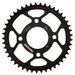 Zadnji verižnik (zobnik) SUPERSPROX RFE-1221:45-BLK črna 45T, 428