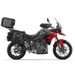 Complete set of SHAD TERRA TR40 adventure saddlebags and SHAD TERRA BLACK aluminium 48L topcase, including mounting kit SHAD TRIUMPH Tiger 900