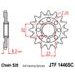 Sprednji verižnik JT JTF 1446-13SC 13T, 520 Self Cleaning Lightweight