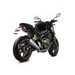 Full exhaust system MIVV DELTA RACE H.072.LDRX Stainless Steel / Carbon cap