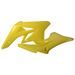 Radiator scoops POLISPORT 8428400001 (par) yellow RM 01