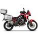 Komplet aluminijastih kovčkov z nosilci in ploščo SHAD TERRA, 37L zadnji kovček in 36L/47L stranski kovčki SHAD HONDA CRF 1100 Africa Twin