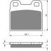 Zavorne obloge GOLDFREN 166 AD OFF-ROAD FRONT