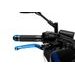 Brake lever without adapter PUIG 3.0 110AP poklopna (foldable) blue/silver