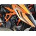 Crash protectors RDMOTO KTM13N white polyamide za KTM Super Duke 1290 / R 2014-2025, KTM Super Duke 1390 R / R EVO 2024-2026