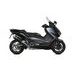 Celoten izpušni sistem 2x1 STORM OVAL Y.061.LX2B Kovinsko črna