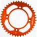 Aluminijasti zadnji verižnik (zobnik) SUPERSPROX RAL-452:42-ORG oranžna 42T, 415